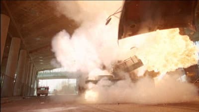Still from Crunching Numb3rs: Trust Metric - The Ambush