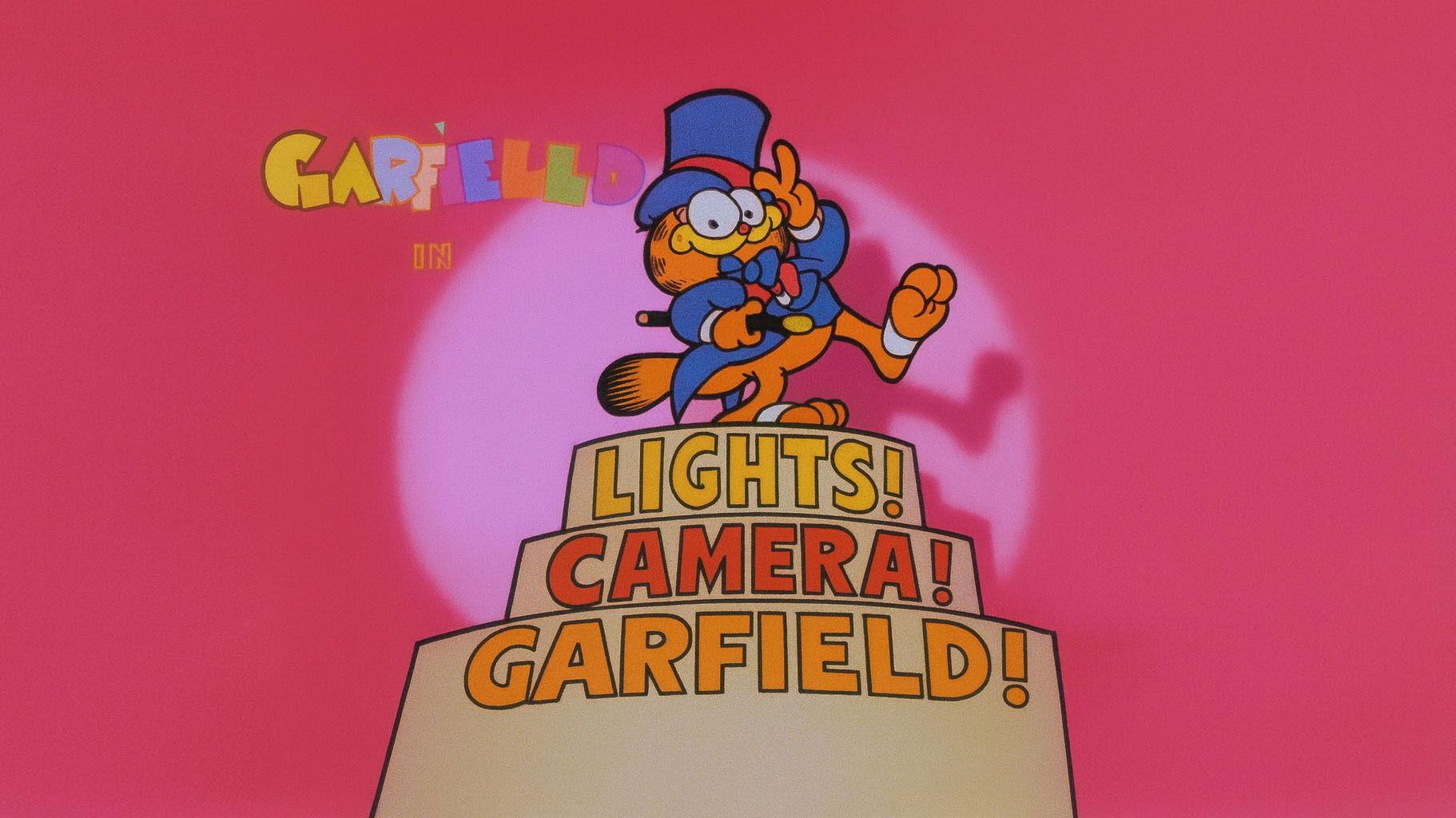 Still from Lights! Camera! Garfield!
