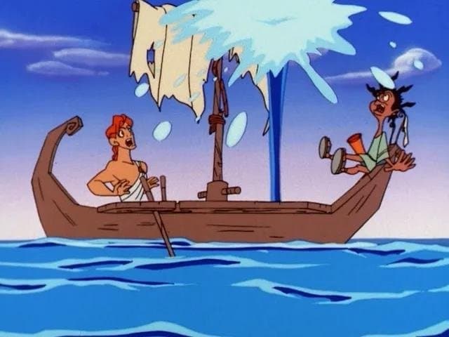Still from Hercules and the Poseidon's Cup Adventure