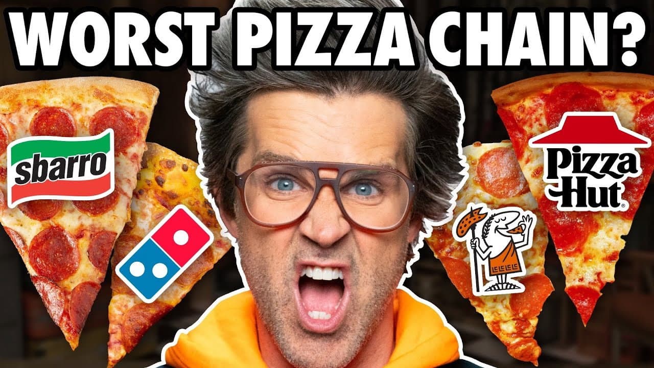 Still from Who Makes The Worst Pizza?