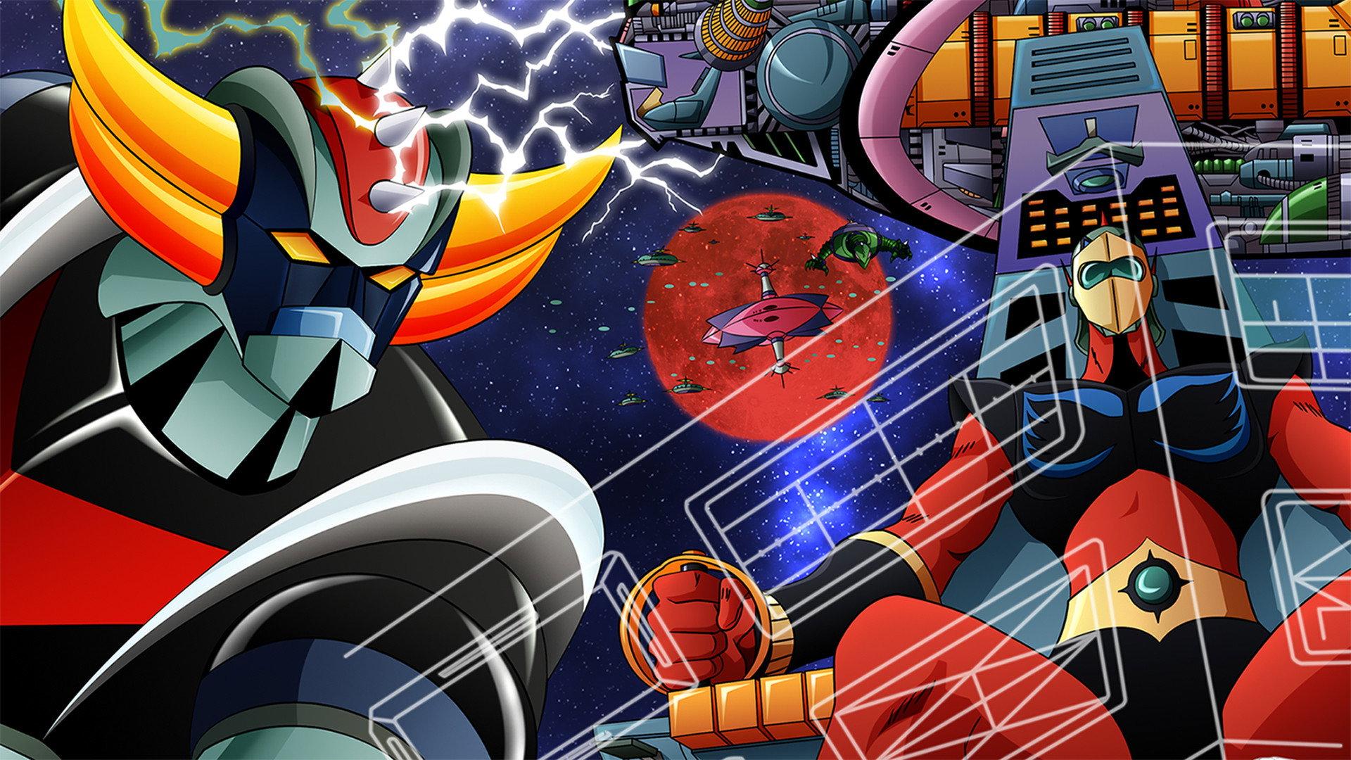 Still from UFO Robot Grendizer - Red Sunset Showdown