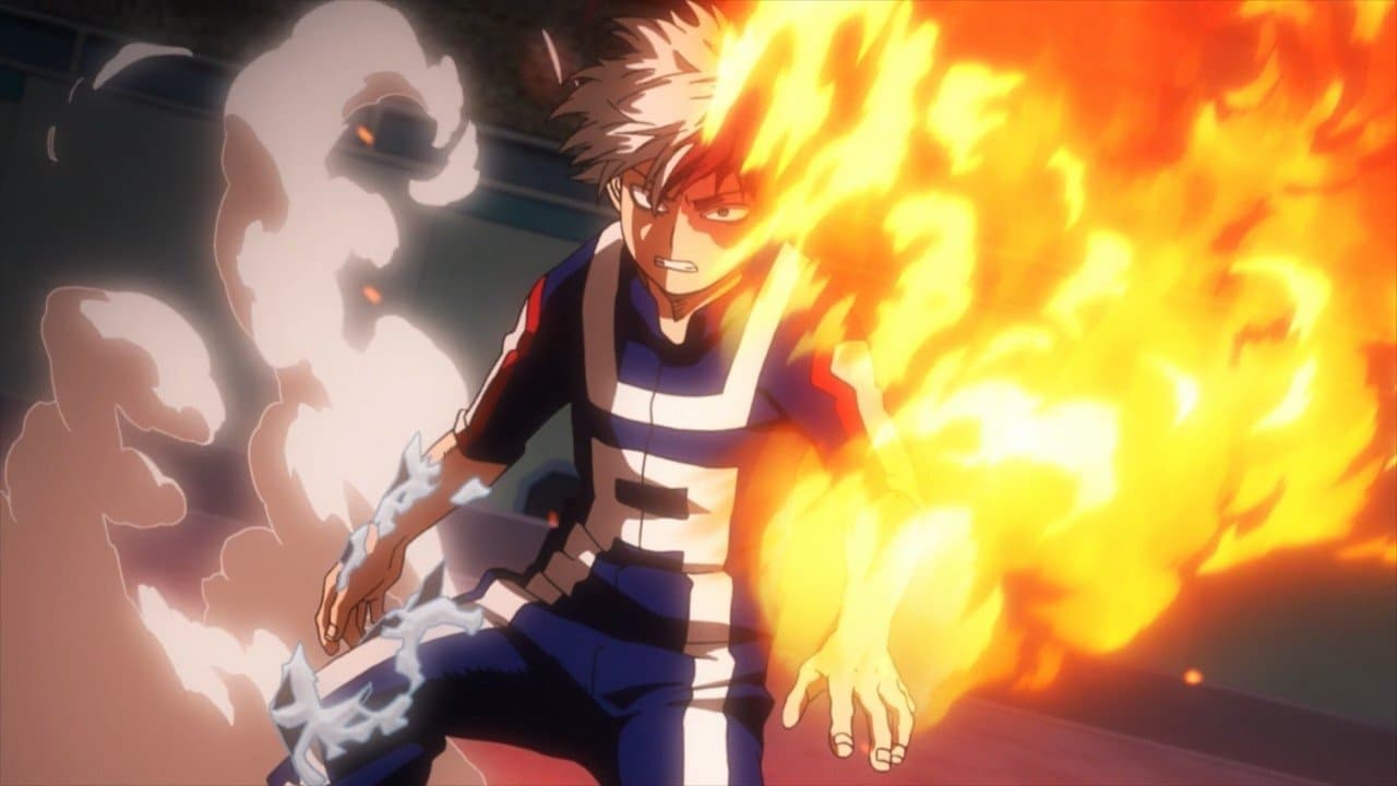 Still from Shoto Todoroki: Origin