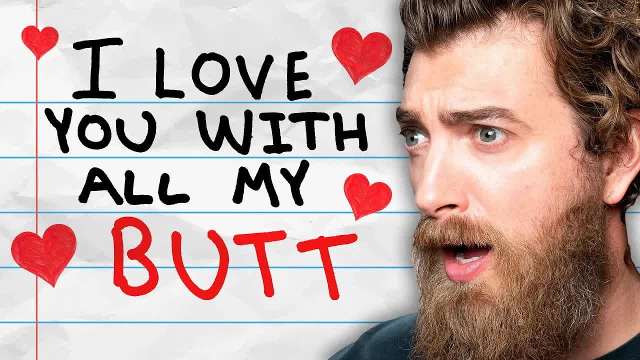 Still from Hilarious Kids' Love Letters (GAME)