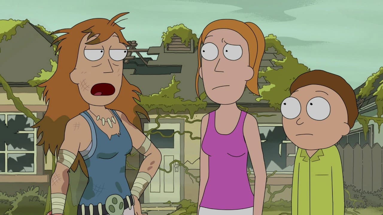 Still from The Rickshank Rickdemption