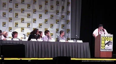 Still from 2011 Comic Con Panel