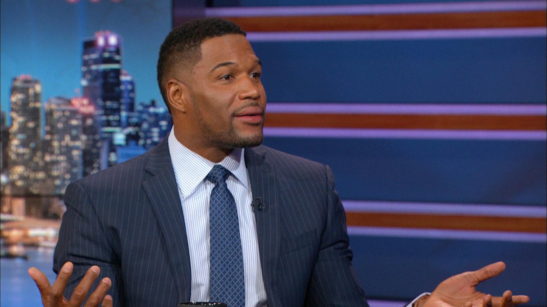 Still from Michael Strahan