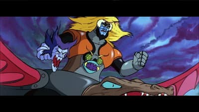 Still from Mazinger Z Vs Ankoku Daishogun