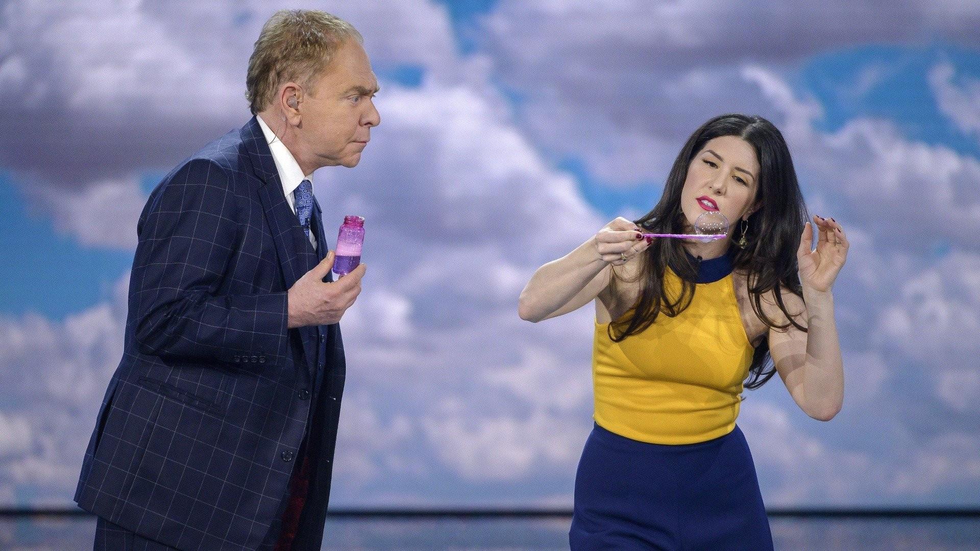 Still from P&T's Big Game Halftime Show