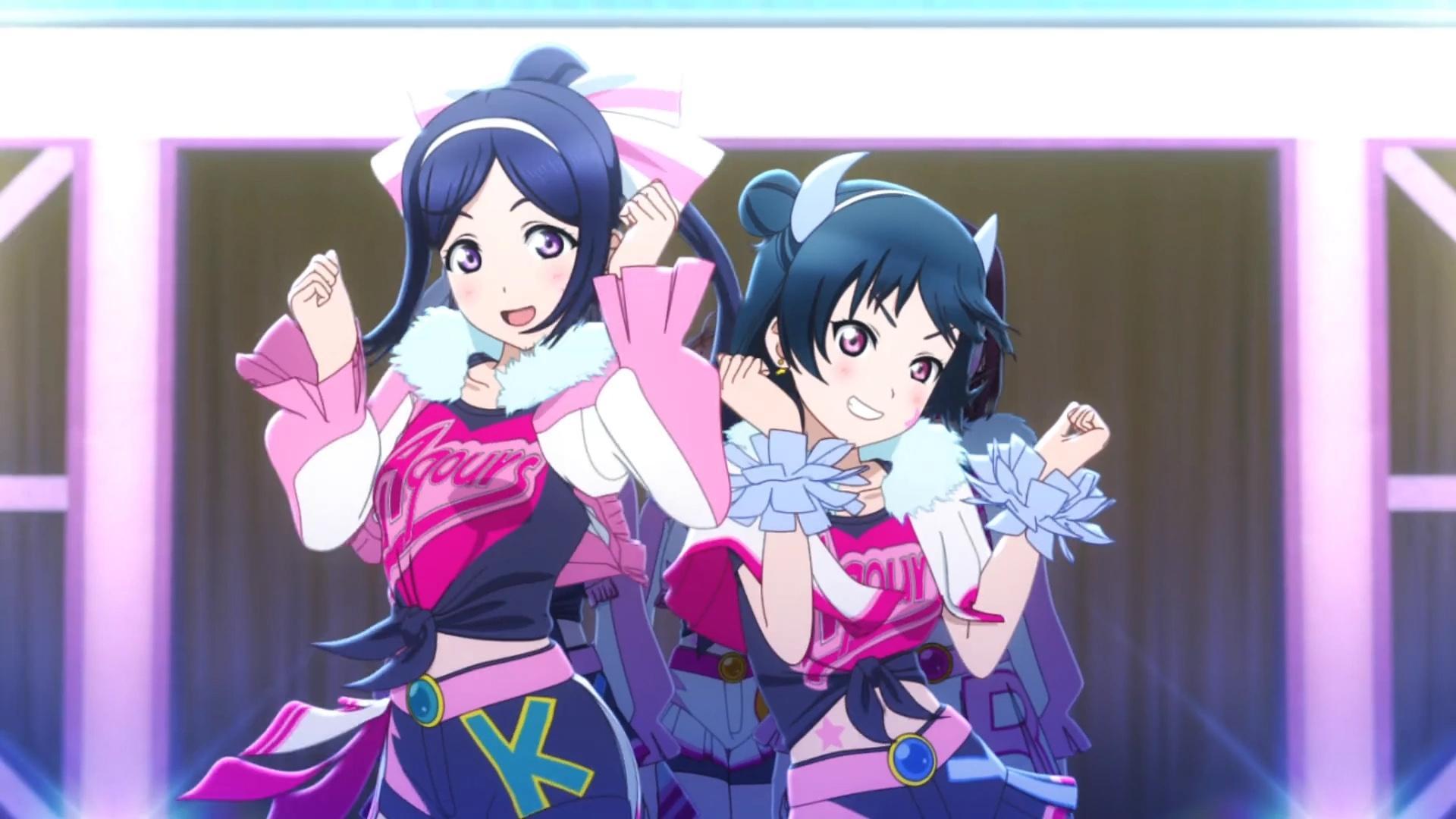 Still from Aqours WAVE