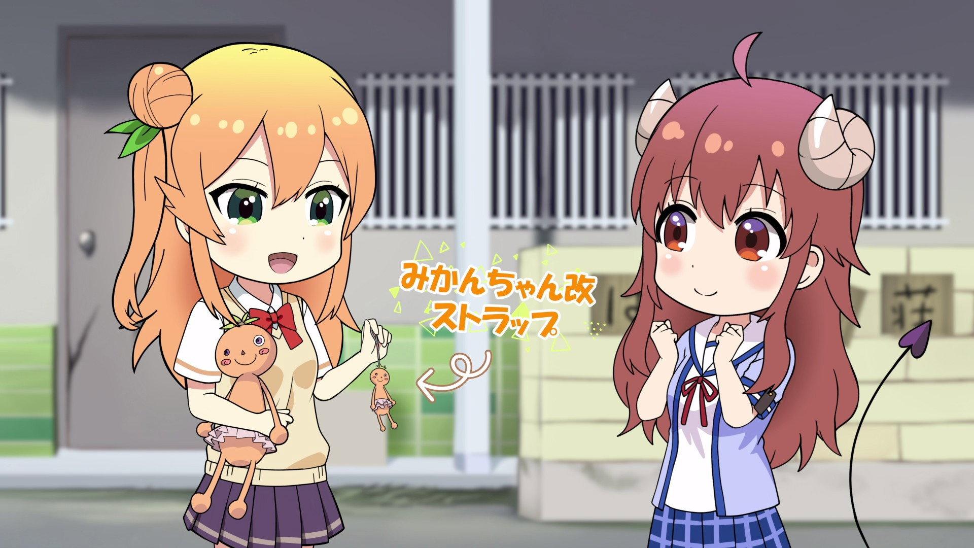 Still from The Demon Girl Next Door 2 Mini - Mikan-chan Doll
