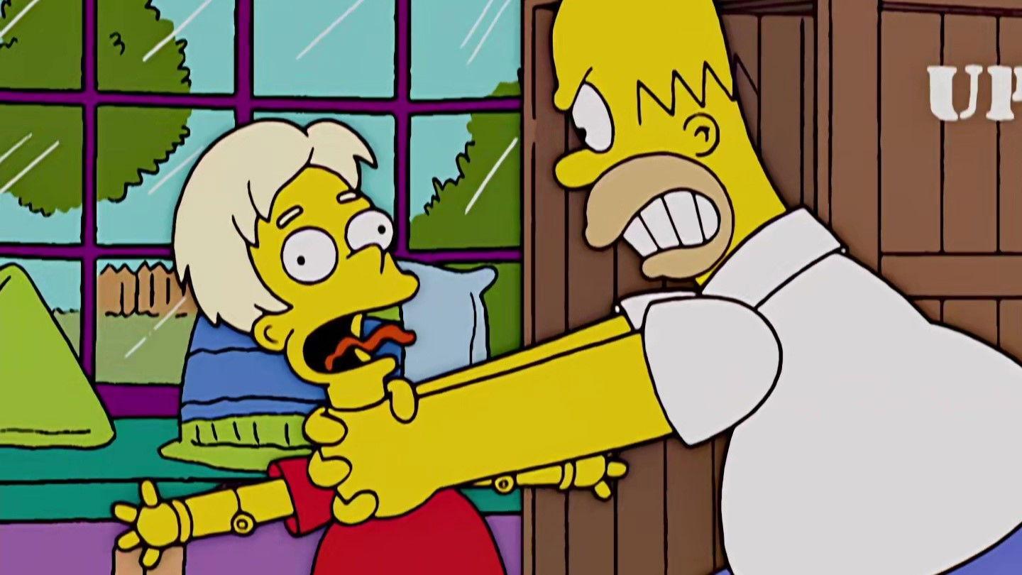 Still from Treehouse of Horror XVI