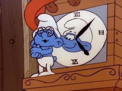 Still from Tick Tock Smurfs