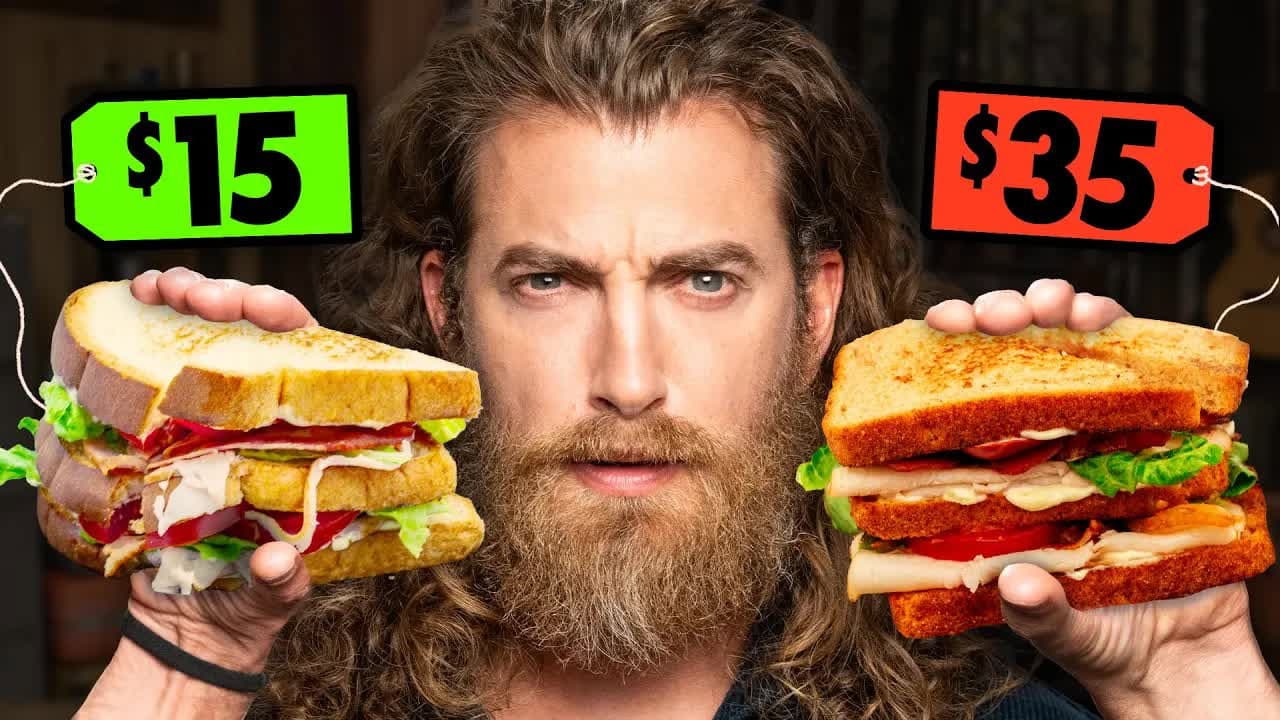 Still from Cheap vs. Expensive Grocery Stores (Taste Test)
