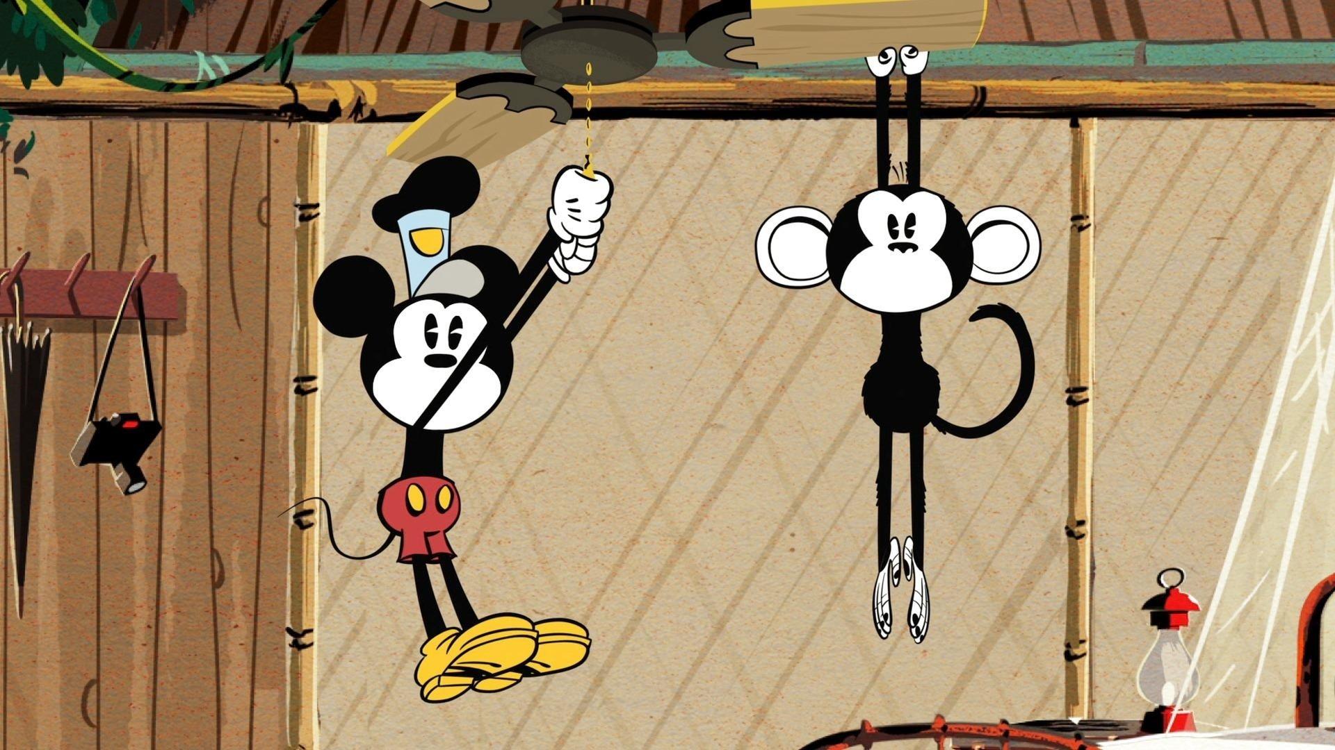 Still from Mickey Monkey