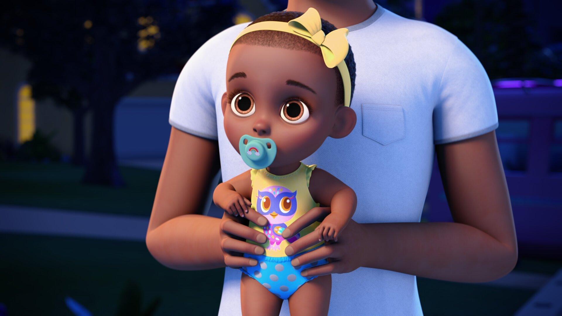 Still from Baby Sister Babysitter