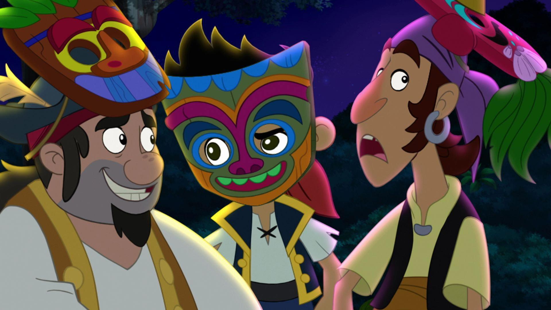Still from Tiki Maskerade Mystery / The Tale of Ratsputin