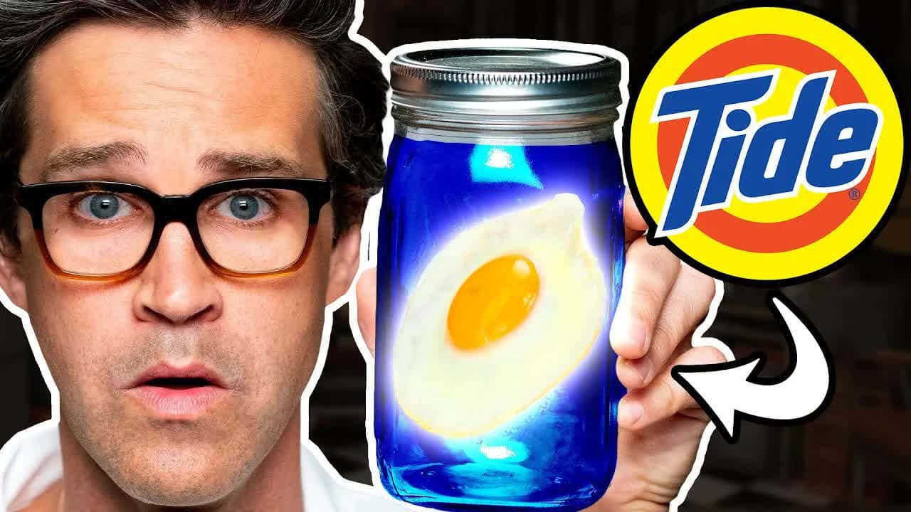 Still from Leaving Eggs In Things For A Month (Experiment)