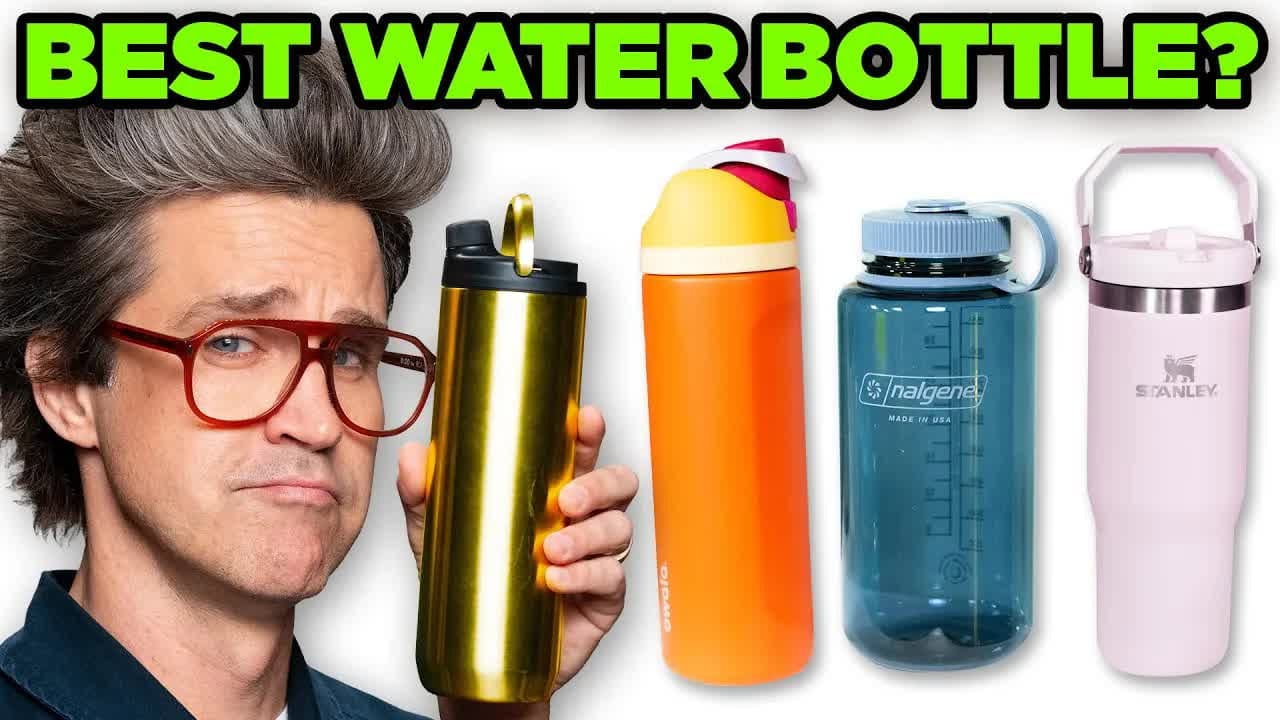 Still from Link Blind Dates 16 Water Bottles