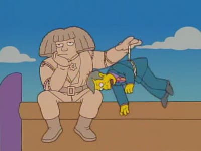 Still from Treehouse of Horror XVII