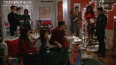 Still from Josh and Mindy's Christmas Party