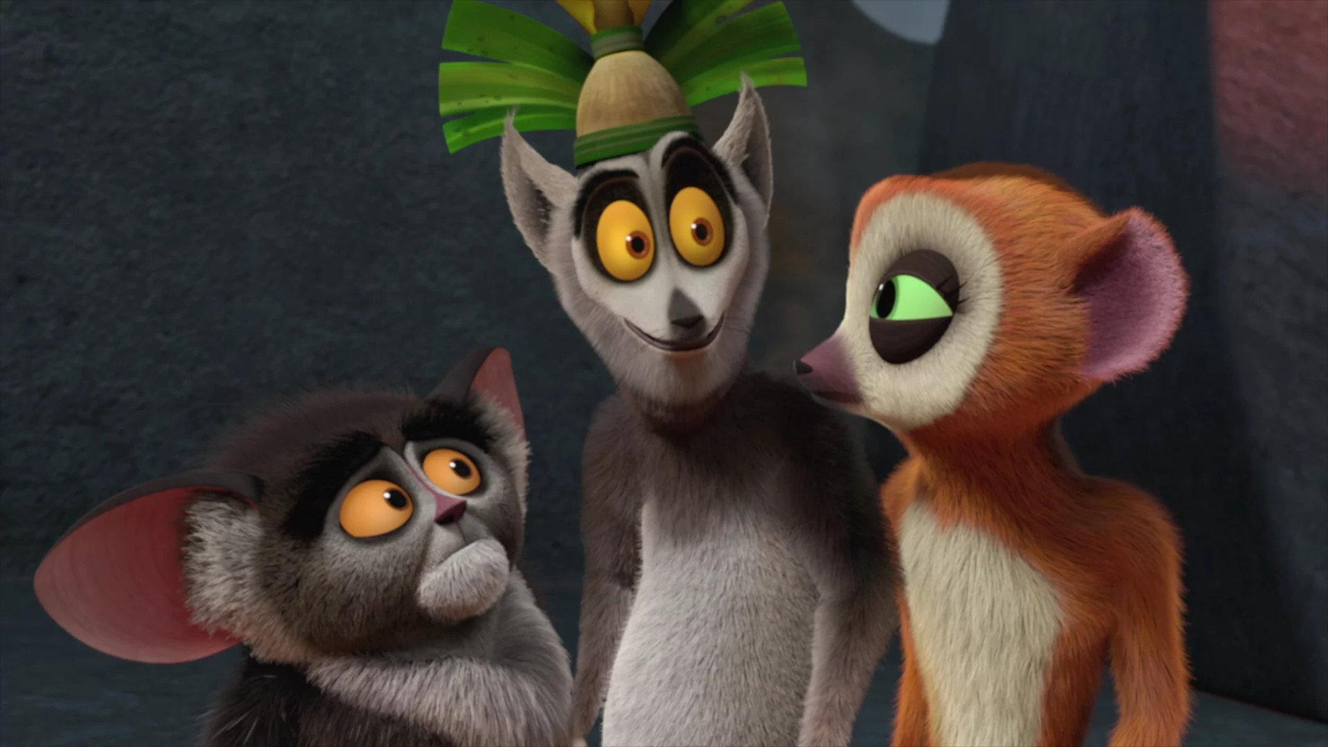 Still from Are You There, Frank? It's me, King Julien