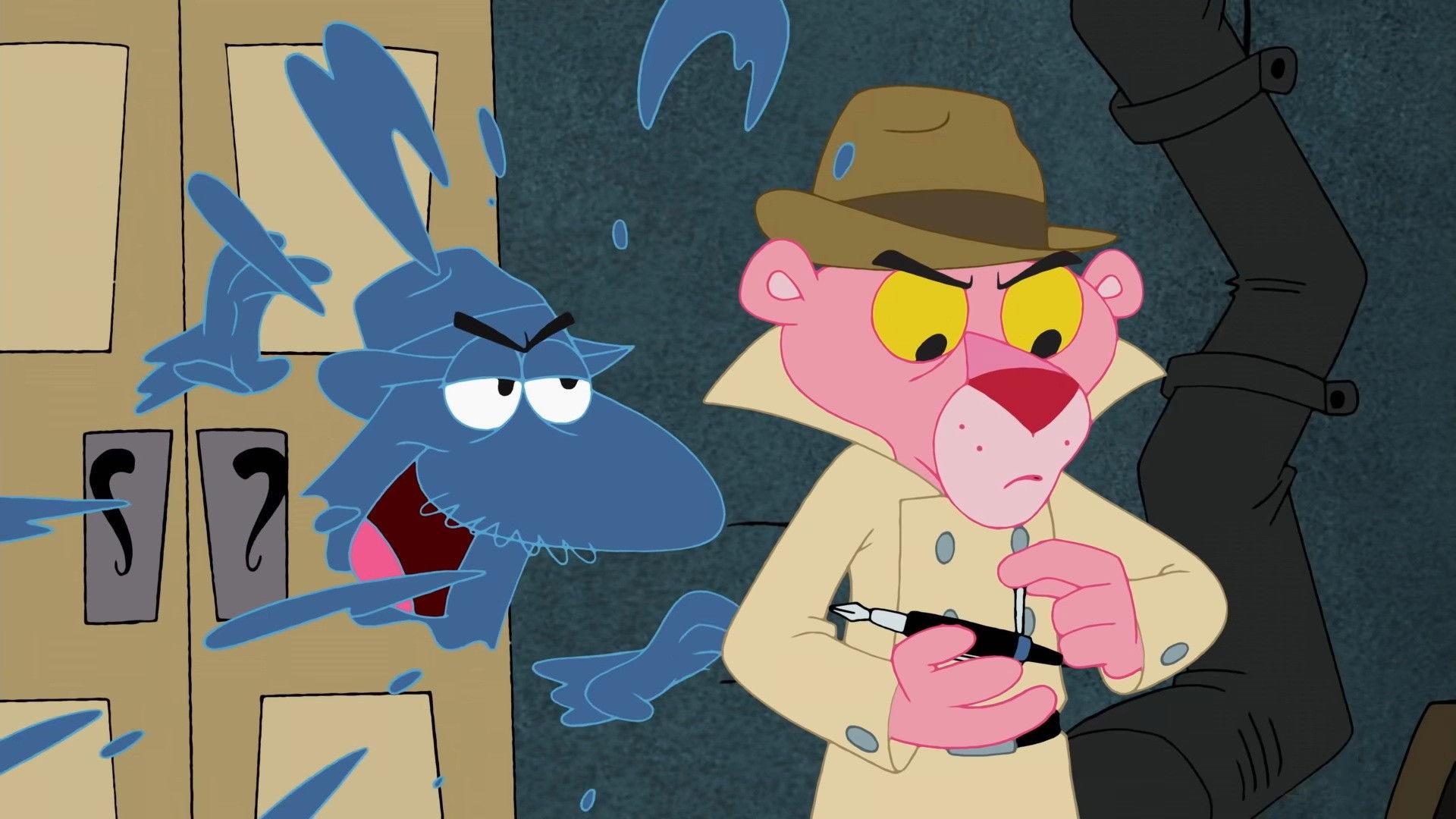 Still from The Spy Wore Pink