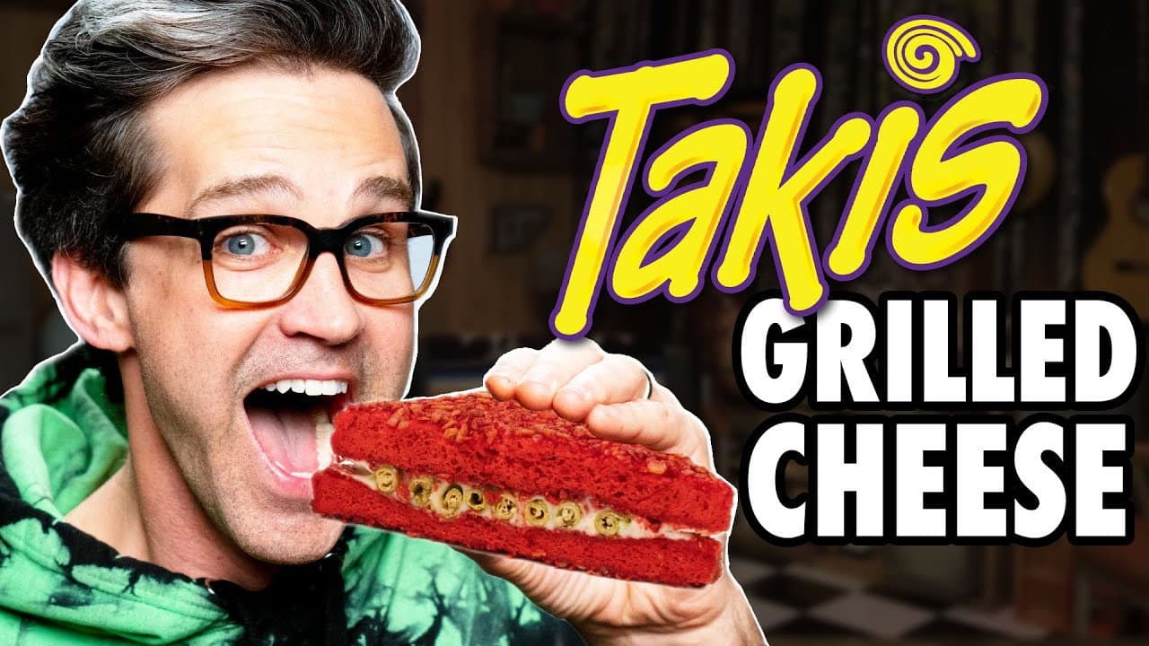 Still from Will It Grilled Cheese? Taste Test