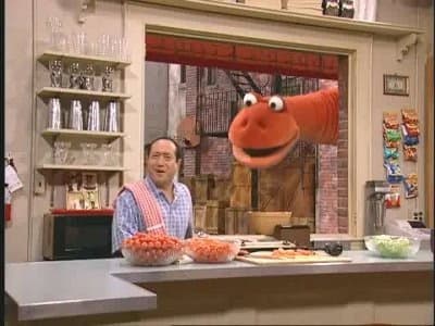 Still from Herb, The Dinosaur, Comes To Sesame Street