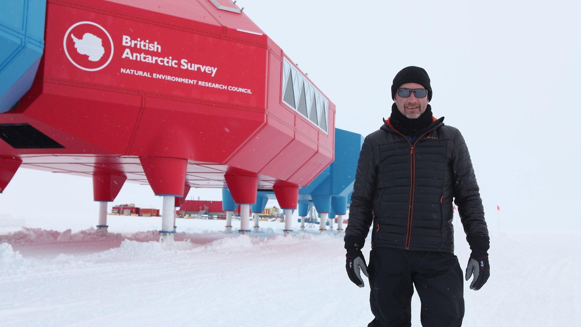 Still from Ice Station Antarctica