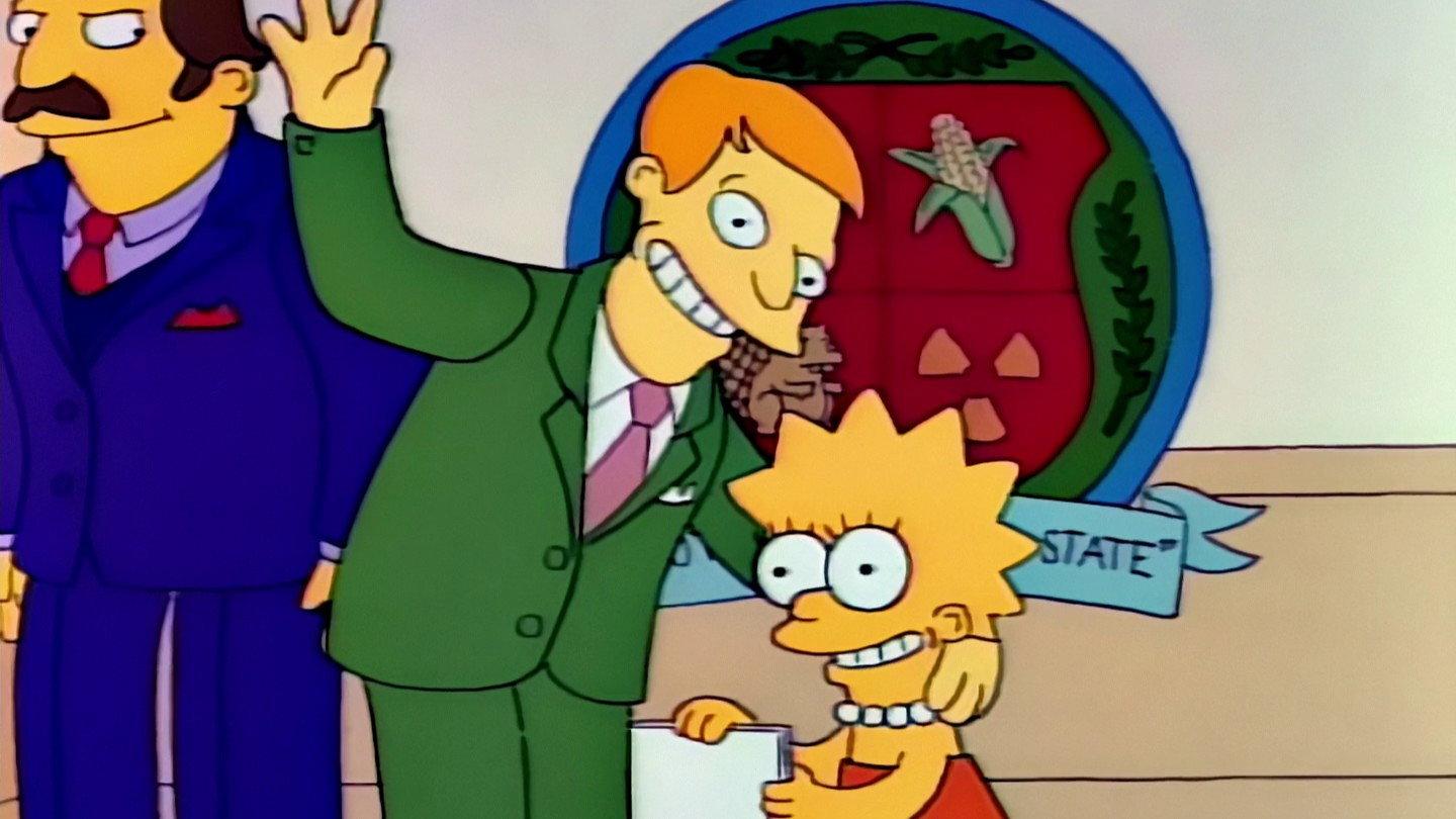 Still from Mr. Lisa Goes to Washington