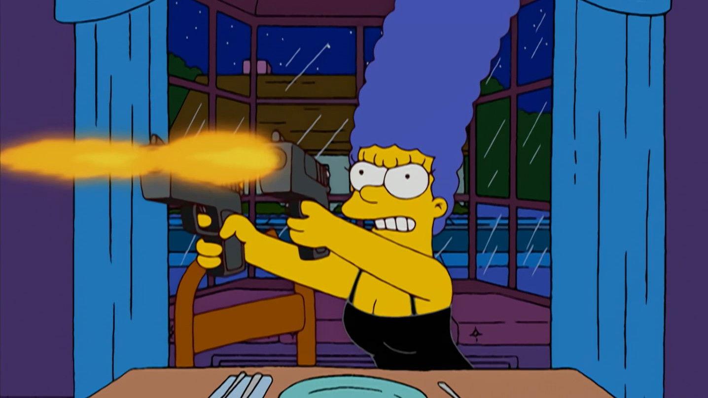 Still from Treehouse of Horror XVIII