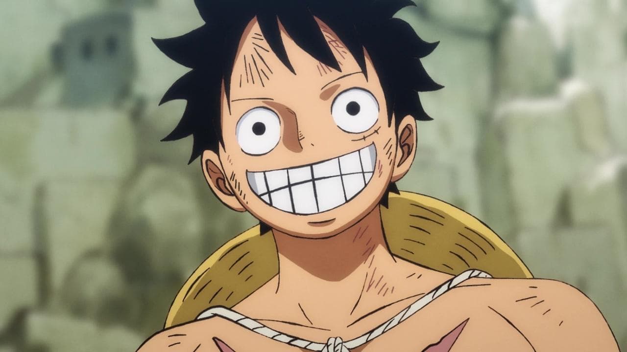 Still from The Bond Between Prisoners! Luffy and Old Man Hyo!