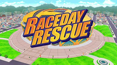 Still from Raceday Rescue