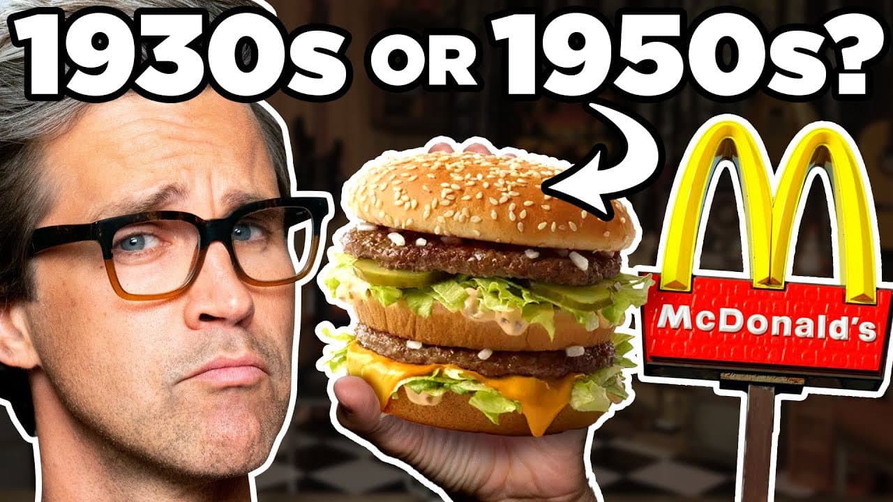 Still from 100 Years Of Fast Food Taste Test