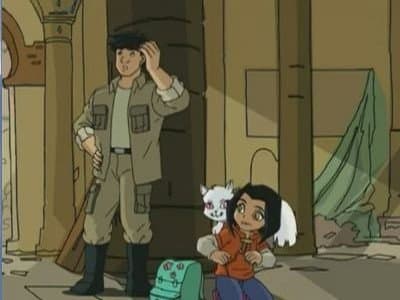 Still from Enter the Cat