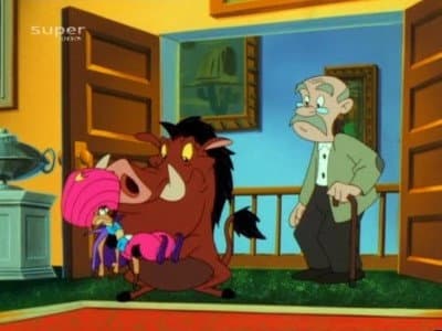 Still from Going Over-Boar'd
