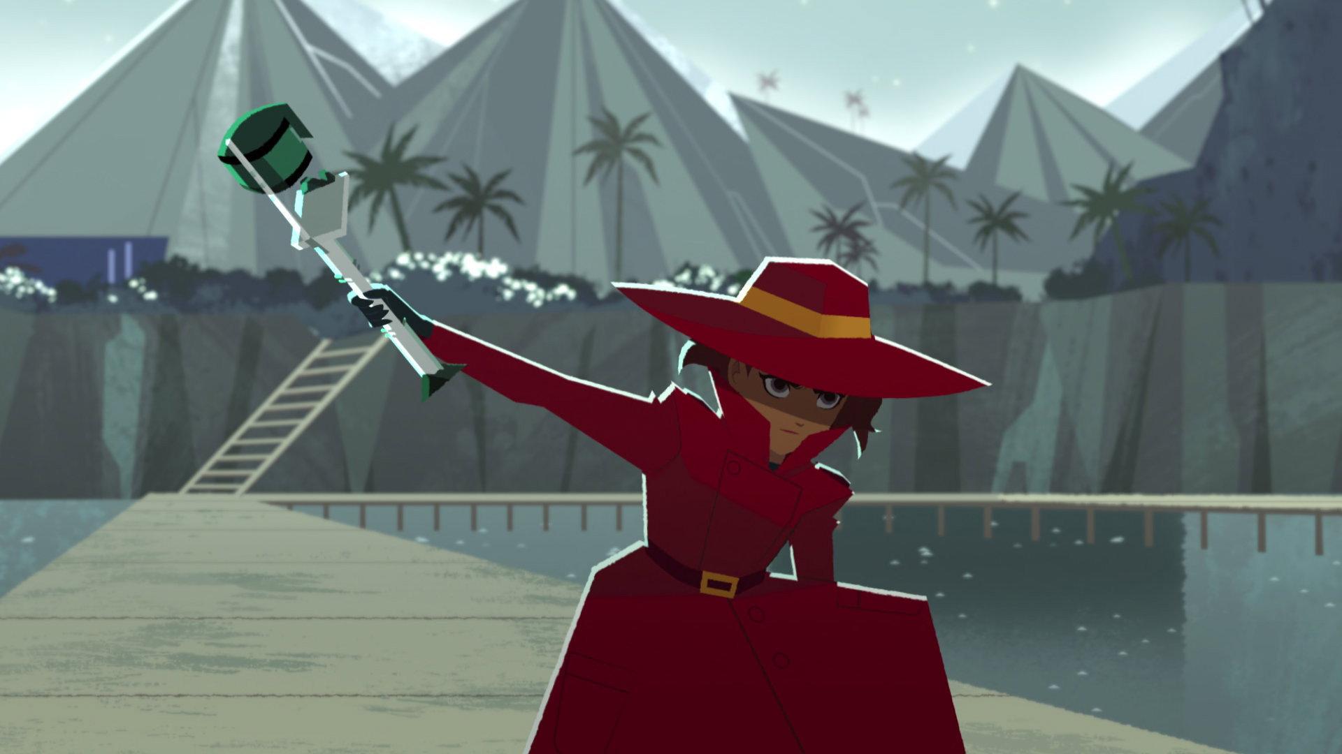 Still from Becoming Carmen Sandiego (2)