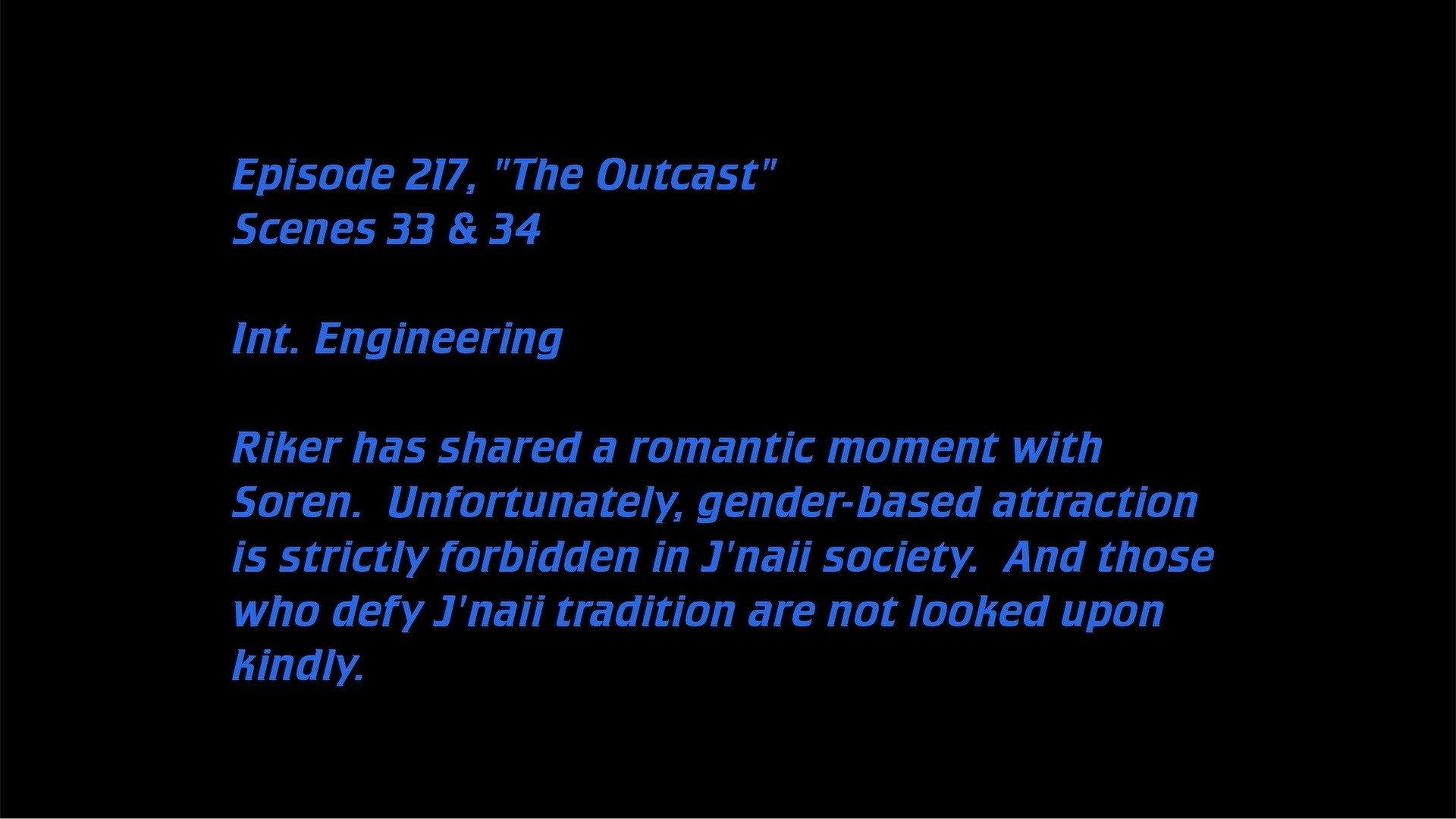 Still from Deleted Scenes: S05E17 – The Outcast