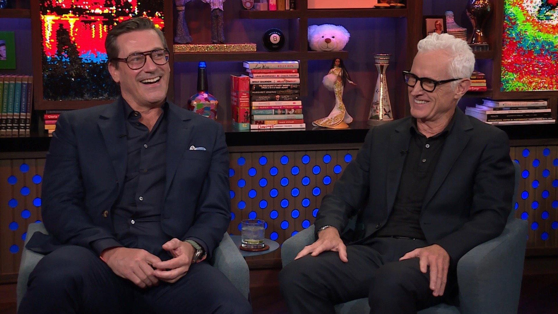 Still from Jon Hamm and John Slattery