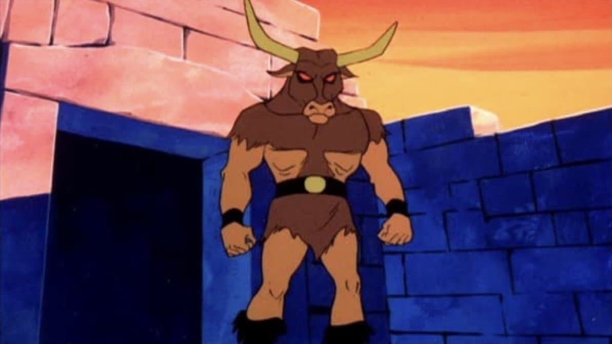 Still from Lock the Door, It's a Minotaur