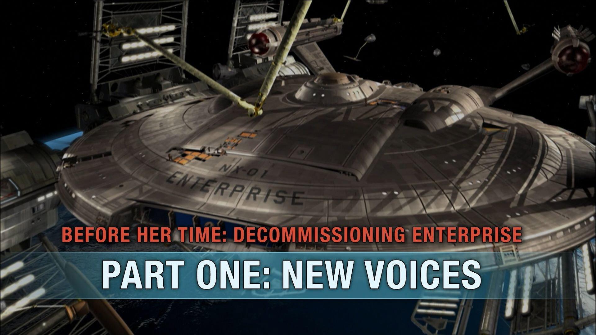 Still from Before Her Time: Decommissioning Enterprise: Part One - New Voices