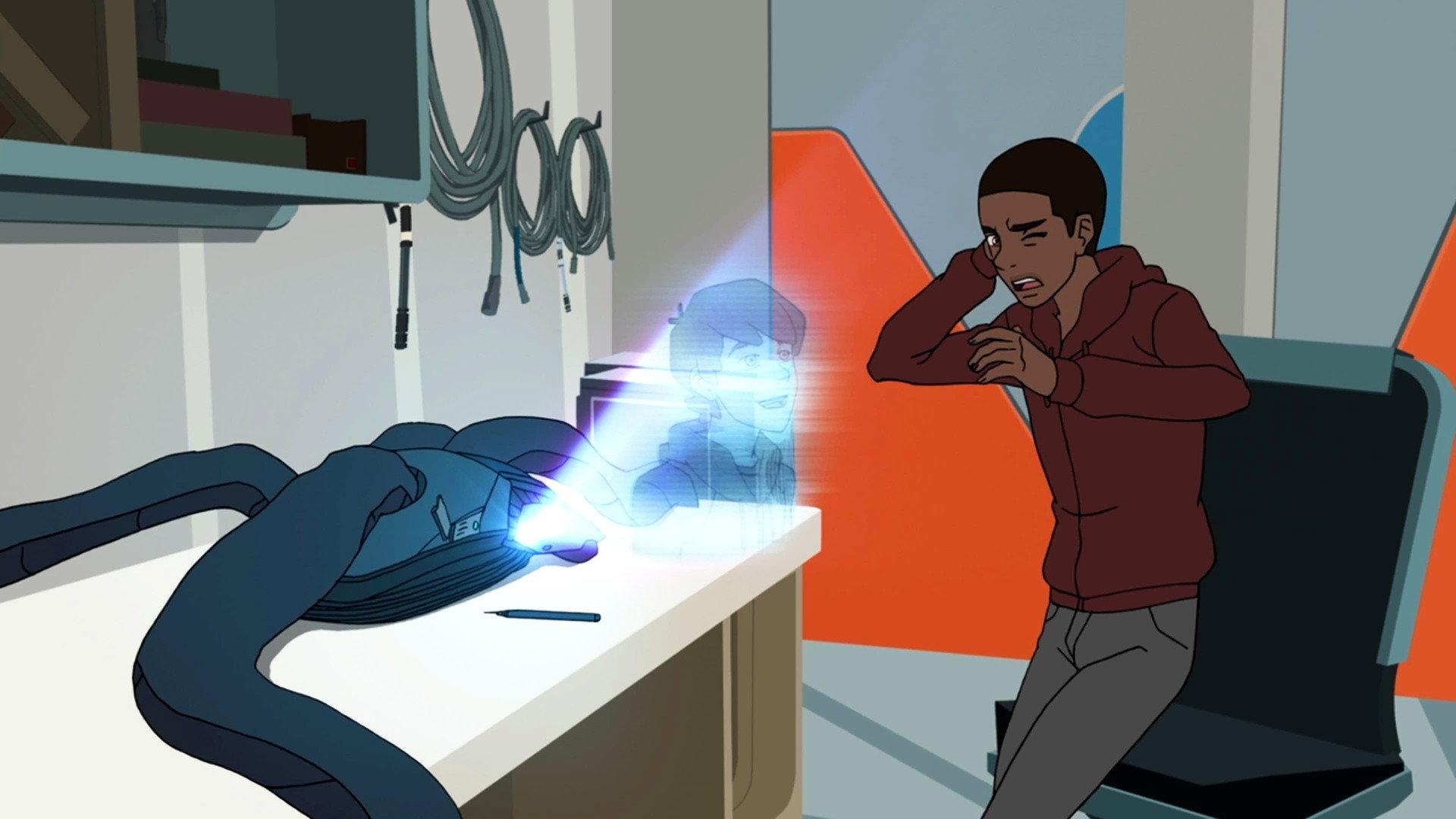 Still from Cloak and Dagger