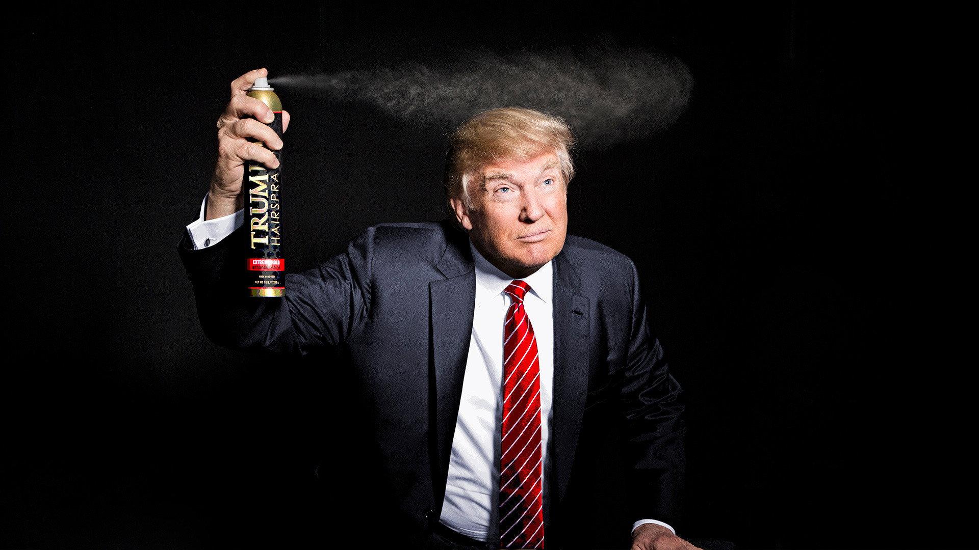 Still from Donald Trump with Sia