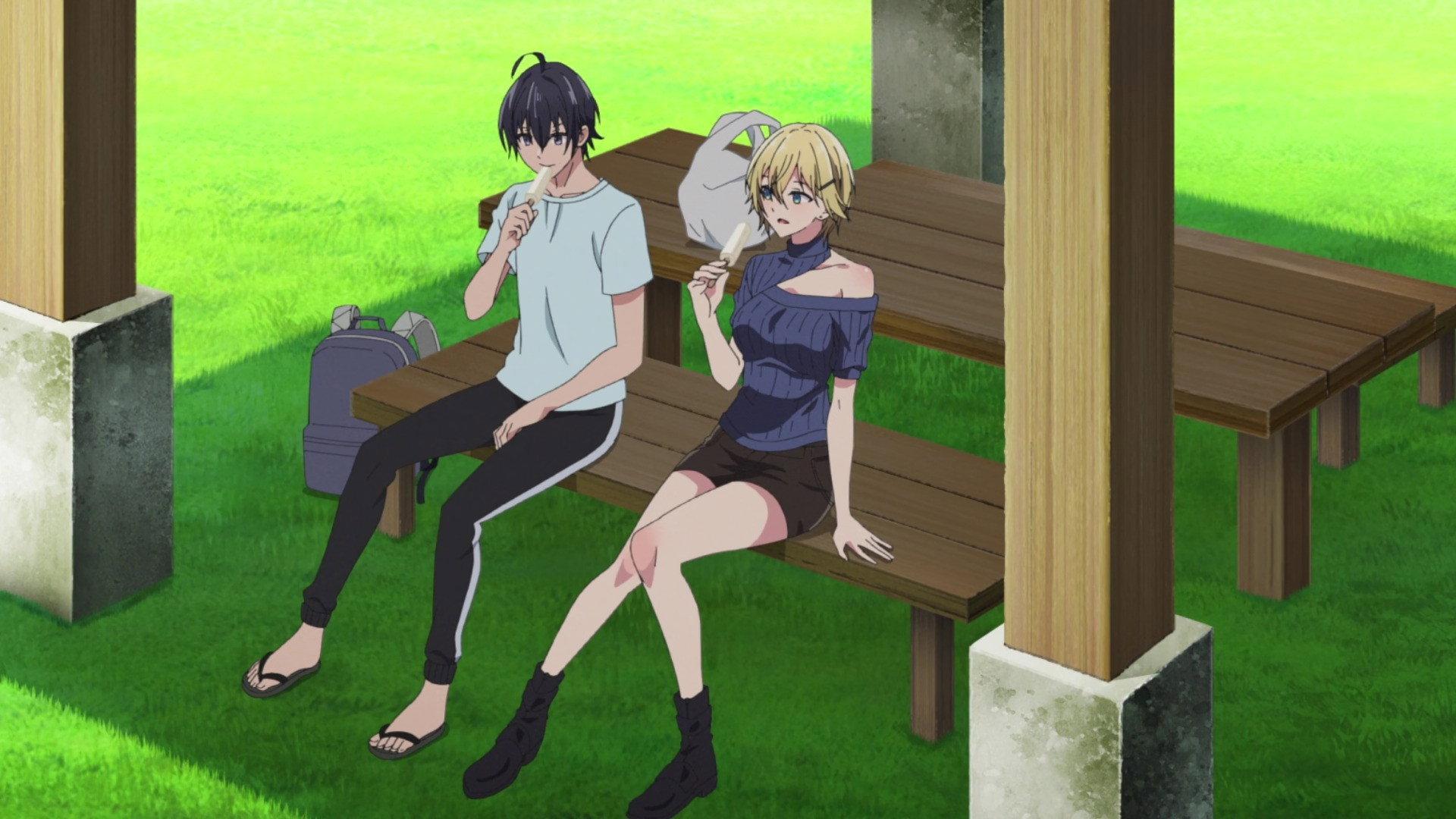 Still from You Two Seem Quite Intimate