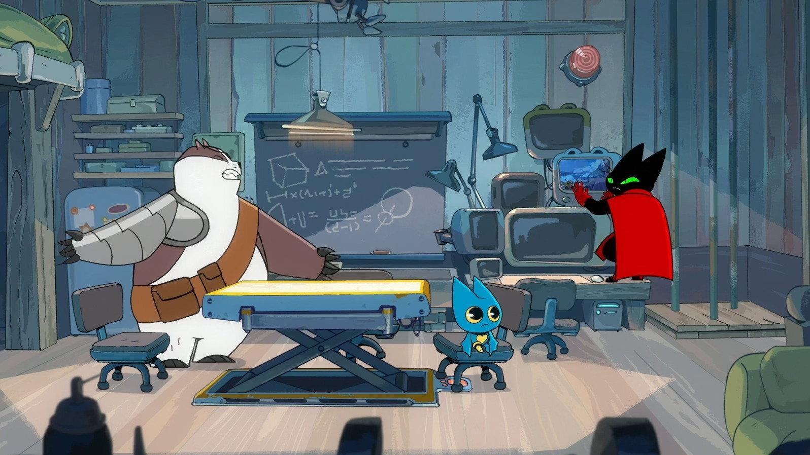 Still from Badge-a-fire Explosion