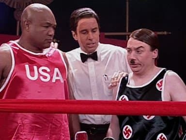 Still from George Foreman/Hole