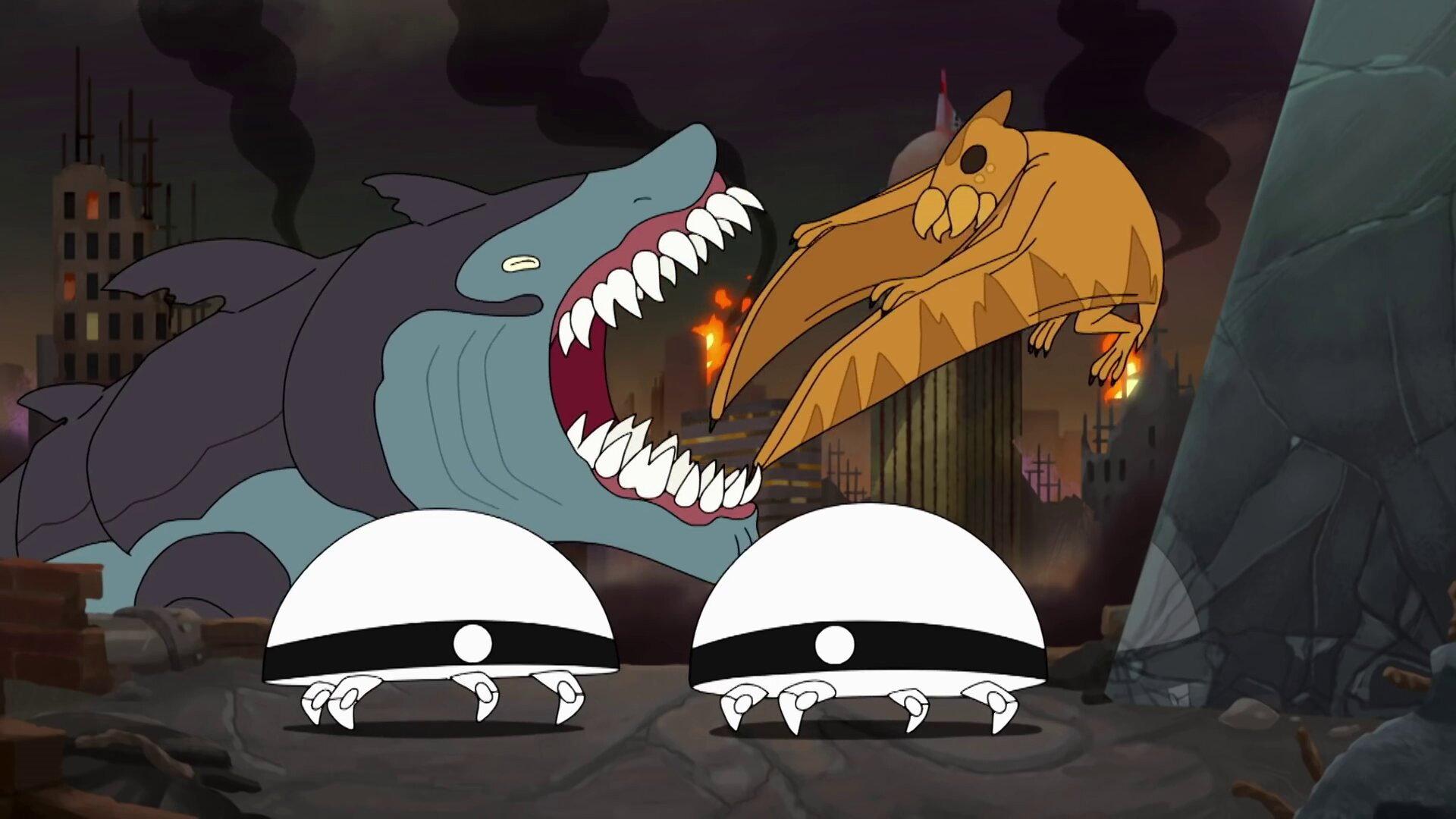 Still from The Kaiju Car