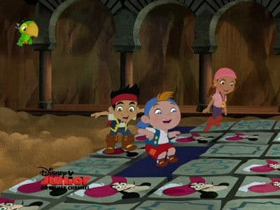 Still from Izzy's Pirate Puzzle