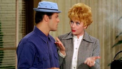 Still from Lucy and Robert Goulet