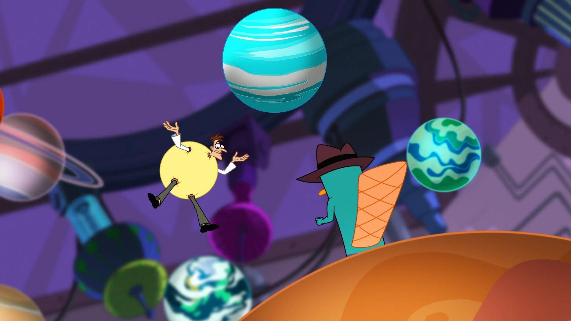 Still from Doof in Retrograde